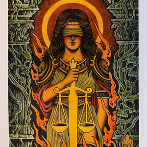 Lamina artistica Justice; 