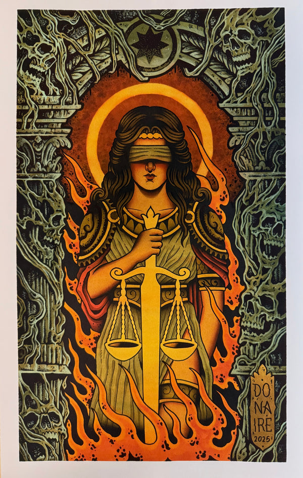 Lamina artistica Justice; 